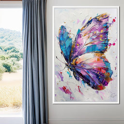 Kaleidoscope Butterfly Bliss - NicheCanvas