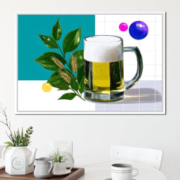 Golden Ale Oasis Harmony - NicheCanvas