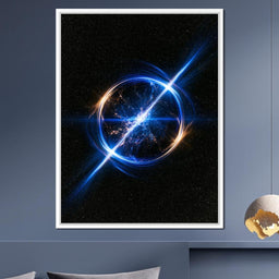 Echoes of a Distant Celestial Collision - NicheCanvas