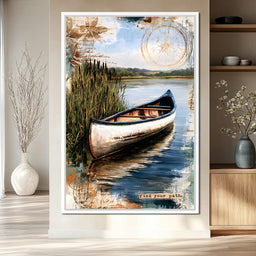 Silent Waters Await The Explorer - NicheCanvas