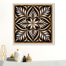 Gilded Quill Mandala - TooplesArt - NicheCanvas