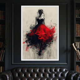 Flame of the Midnight Dance - NicheCanvas