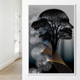 Illusionary Forest Mindscape - NicheCanvas