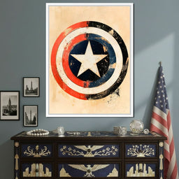 Legacy of the Weathered Patriot - NicheCanvas