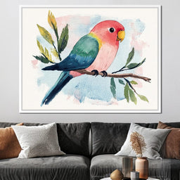 Tropical Branch Retreat - NicheCanvas