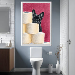 French Bulldog Peekaboo Rolls - NicheCanvas