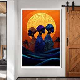 Daughters of the Sun - TooplesArt - NicheCanvas