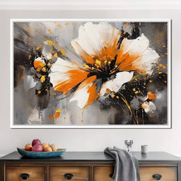 Radiant Floral Tempest - NicheCanvas