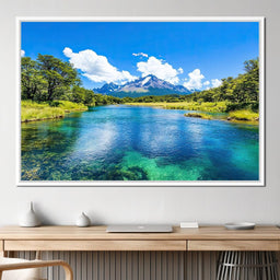 Mountain Reflections Tranquility - NicheCanvas