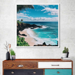 Oceanic Tranquility Haven - NicheCanvas