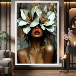 Golden Petals Revelation - Cole Williams - NicheCanvas