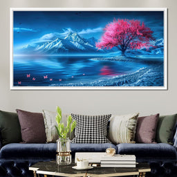 Arctic Sakura Bloom - TooplesArt - NicheCanvas