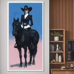 Midnight Rider Elegance - NicheCanvas