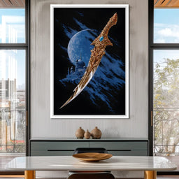 Celestial Palace Gilded Scimitar - NicheCanvas