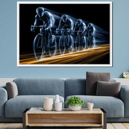 Kinetic Pulse of the Peloton - NicheCanvas