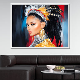 Majestic Feathered Elegance - NicheCanvas