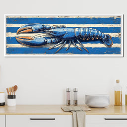 Nautical Lobster Driftwood Charm - NicheCanvas