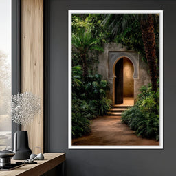 Moroccan Garden Archway - NicheCanvas
