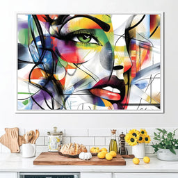 Kaleidoscope Expression Captured - NicheCanvas