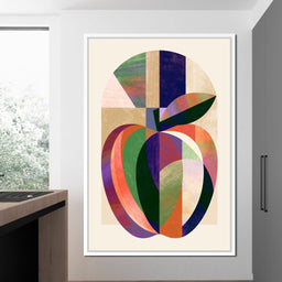 Geometric Harvest Of Orchard Geometry - NicheCanvas
