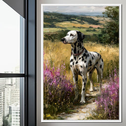 Dalmatian Meadow Pathway - NicheCanvas