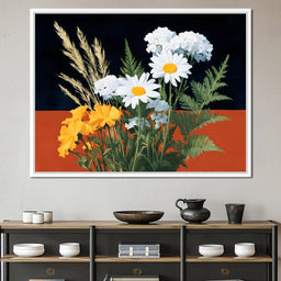 Wildflower Gathering Radiance - NicheCanvas