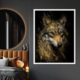 Radiant Lupine Goldburst Spirit - NicheCanvas