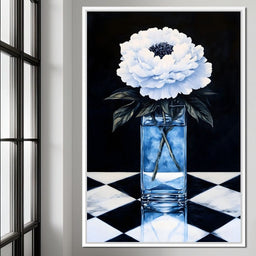 Dream Petals in Glass Enclave - NicheCanvas