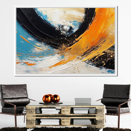 Solar Vortex Oceanic Surge - NicheCanvas