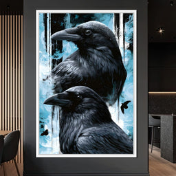 Silent Ravens Watchers Of The Cold - NicheCanvas