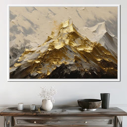 Auric Alpine Majesty Rising - NicheCanvas