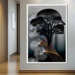 Illusionary Forest Mindscape - NicheCanvas