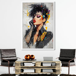 Rebel Glamour Explosion - NicheCanvas