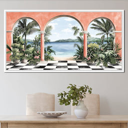 Tropical Archway - NicheCanvas