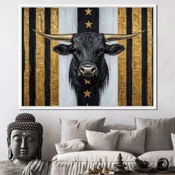 Majestic Bull Gold Standart - NicheCanvas