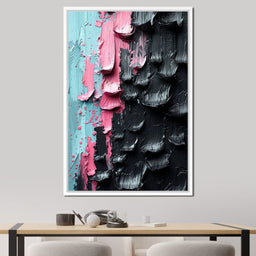 Sable Petals on Aquatic Breeze - NicheCanvas