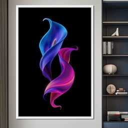 Cosmic Petal Helix - TooplesArt - NicheCanvas