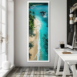 Tropical Serenity Beach - NicheCanvas