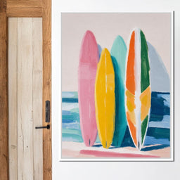 Seaside Colorboard Quartet - NicheCanvas