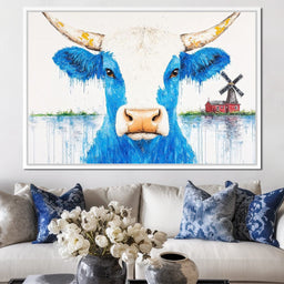 Blue Bull Farm Horizon - NicheCanvas
