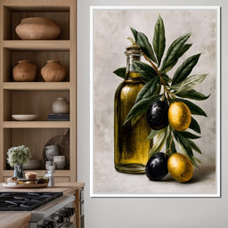 Harvest From The Mediterranean Grove - NicheCanvas