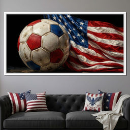 National Soccer Pride - NicheCanvas