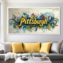 Pittsburgh Mural - NicheCanvas
