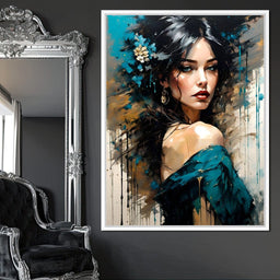 Female Portrait 0057 - Vizahn Burger - NicheCanvas