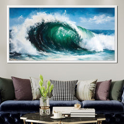 Oceanic Wave - NicheCanvas