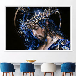 Suffering Crowned With Shattered Gold - NicheCanvas