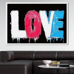 Colorful Expression of Love - NicheCanvas