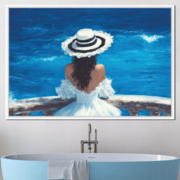 Oceanic Reverie By The Sea - NicheCanvas