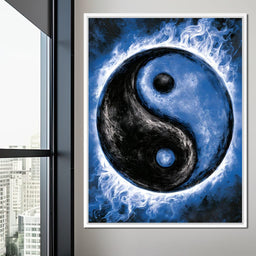 Cold Currents of Dual Force - NicheCanvas