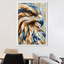 Golden Vigil Of The High Predator - NicheCanvas